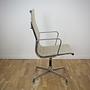 Aluminium Chair EA 112 Drehbar Hopsack Beige 5