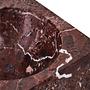 Salmo Square Red Marble Bowl
 3