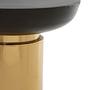 Kensington Townhouse Schwarz-Goldener Beistelltisch
 1
