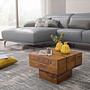 Couchtisch Neuberg Massivholz Dunkelbraun 3