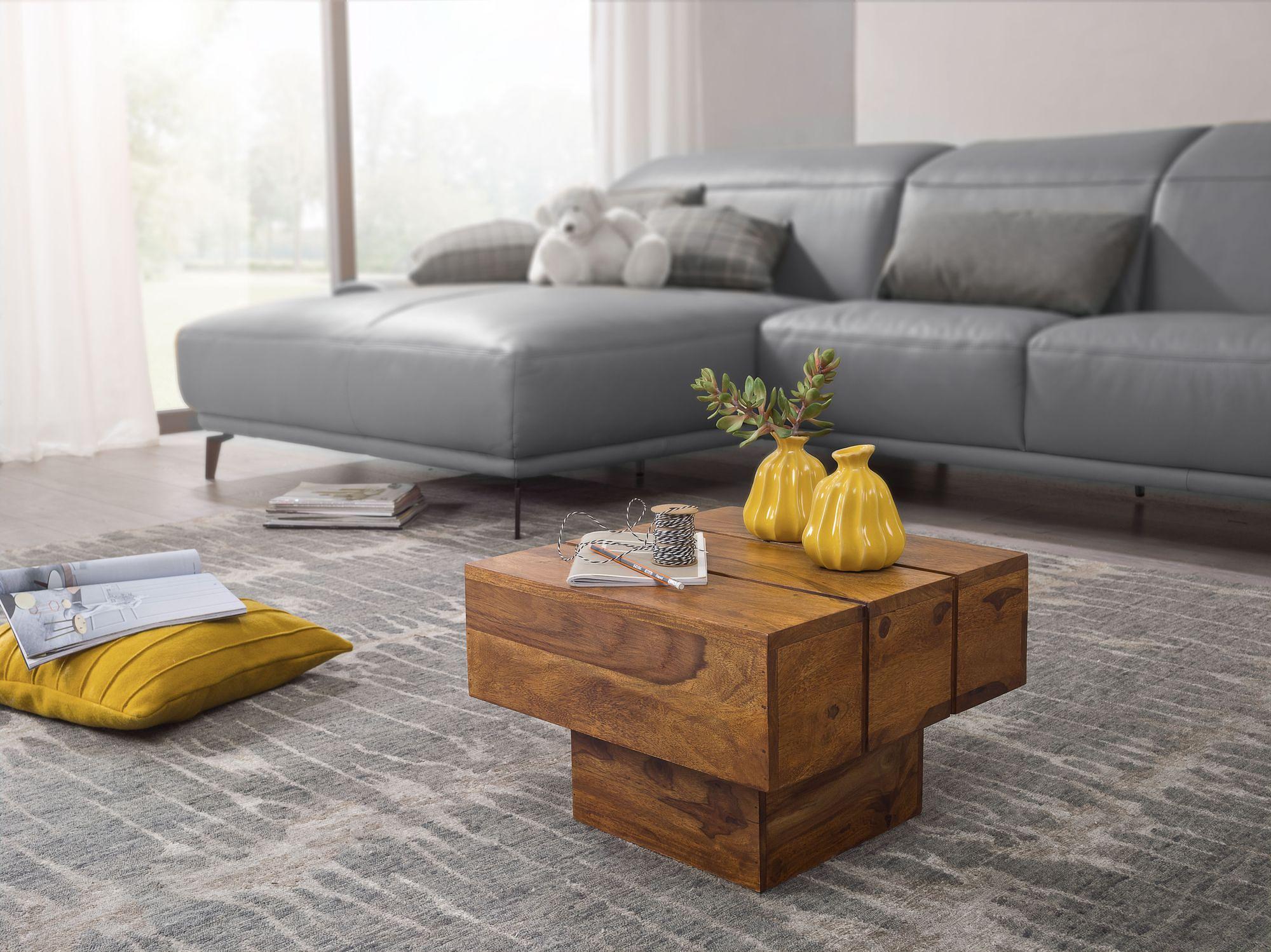 Couchtisch Neuberg Massivholz Dunkelbraun 3