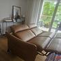 2,5-Sitzer Sofa Leder Braun 2