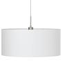 Pasteri III Pendelleuchte Mischgewebe Stahl 53cm 1