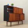 Vintage Highboard Teakholz Braun 1960er Jahre 6