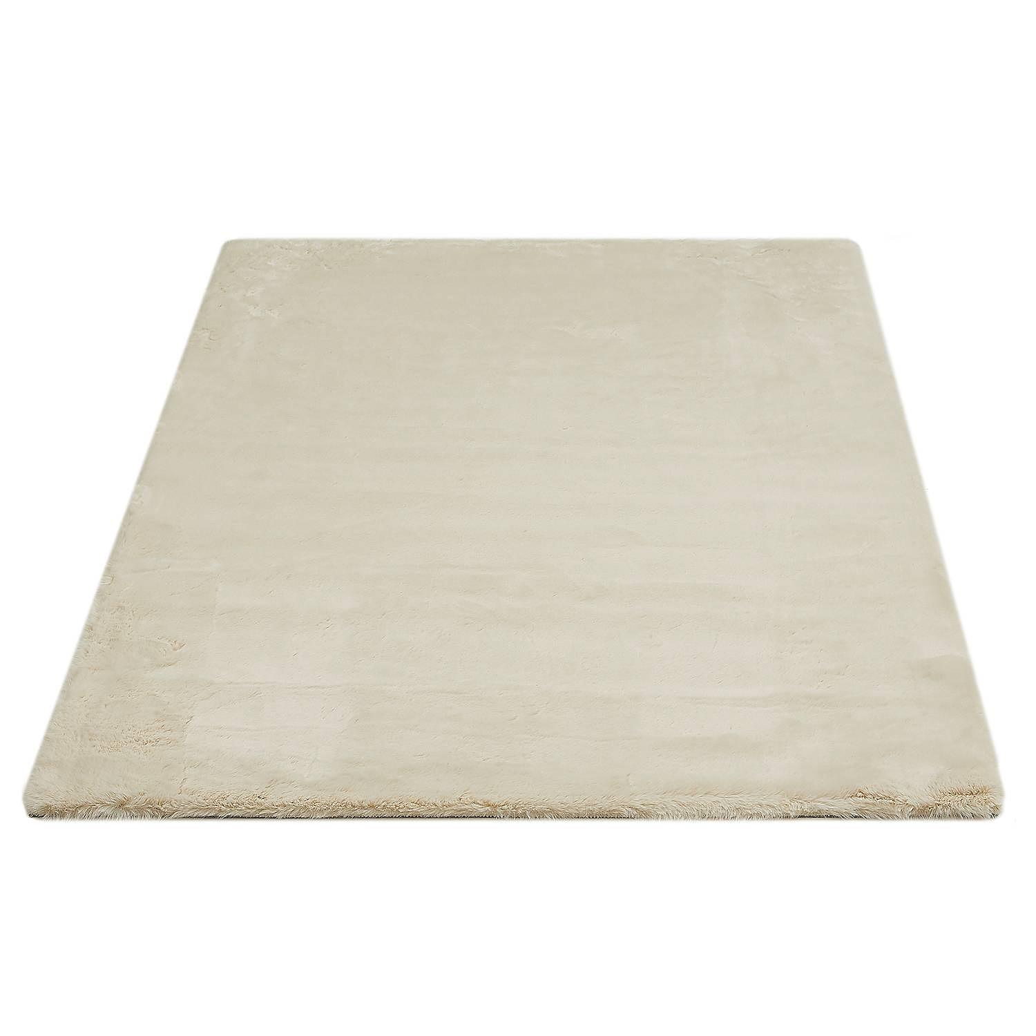 Loano Beige High-Pile Rug 1
