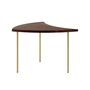 Pinwheel HM7 Side Table Wood Brass Brown 0