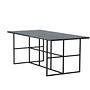 Leif Dining Table Black Smoked Glass 2