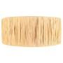 Lampenschirm Typ A Pflanzengras Braun 50 x 20 cm 3
