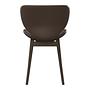 Hamilton Dining Chair Leather Oak Wood Brown 2