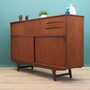 Vintage Highboard Teakholz Braun 1960er Jahre 3