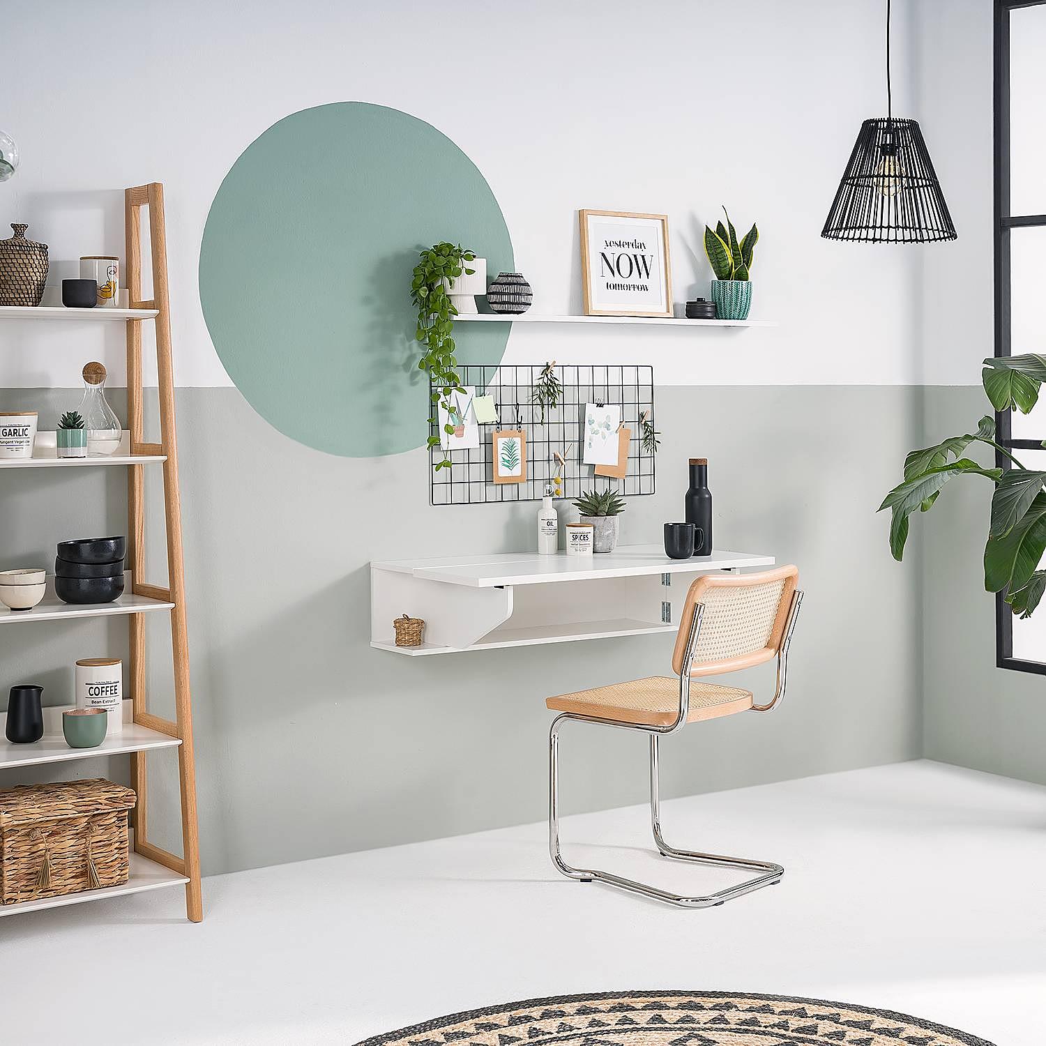 Pendelleuchte Apulien I Rattan / Eisen 1-flammig 3