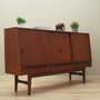 Vintage Highboard Teakholz Braun 1960er Jahre 5