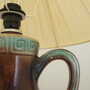 Vintage ceramic lamp, multicolored, 1970s 5