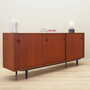 Vintage Sideboard Teak wood Brown 1970s 5