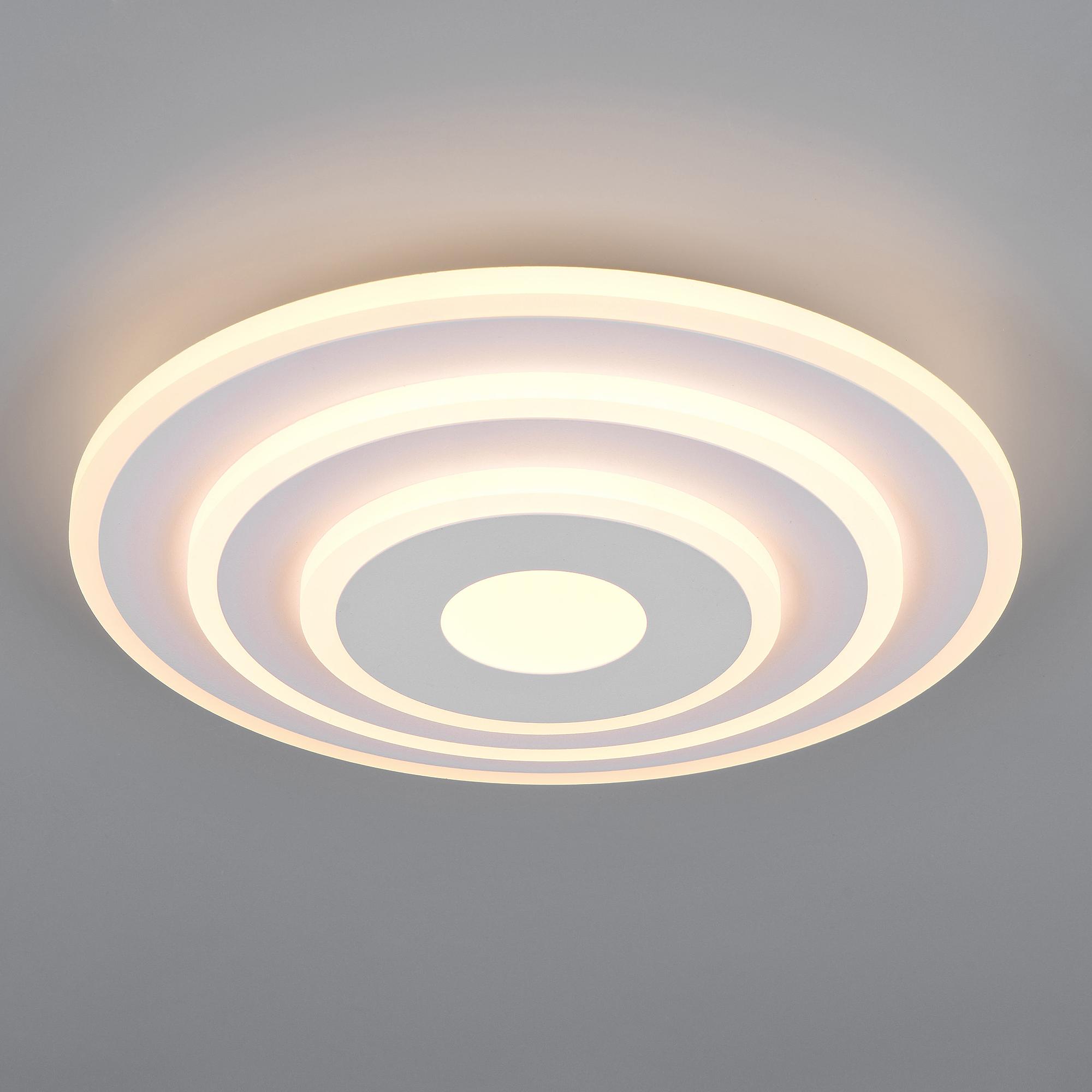 Goya LED ceiling light 1-bulb acrylic glass iron 1