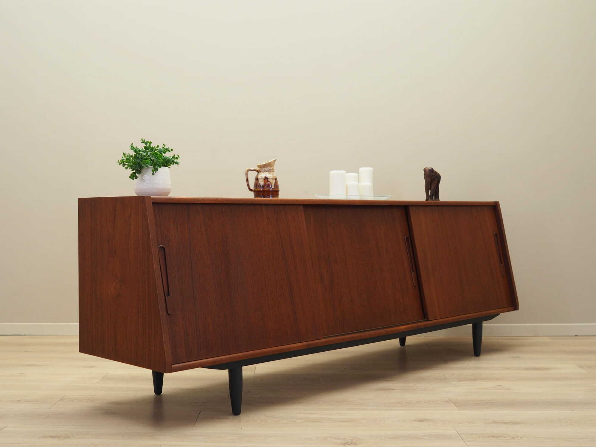 Sideboard Teakholz Braun 1970er Jahre  5