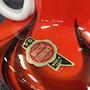 Vintage Vase Glas Rot 3