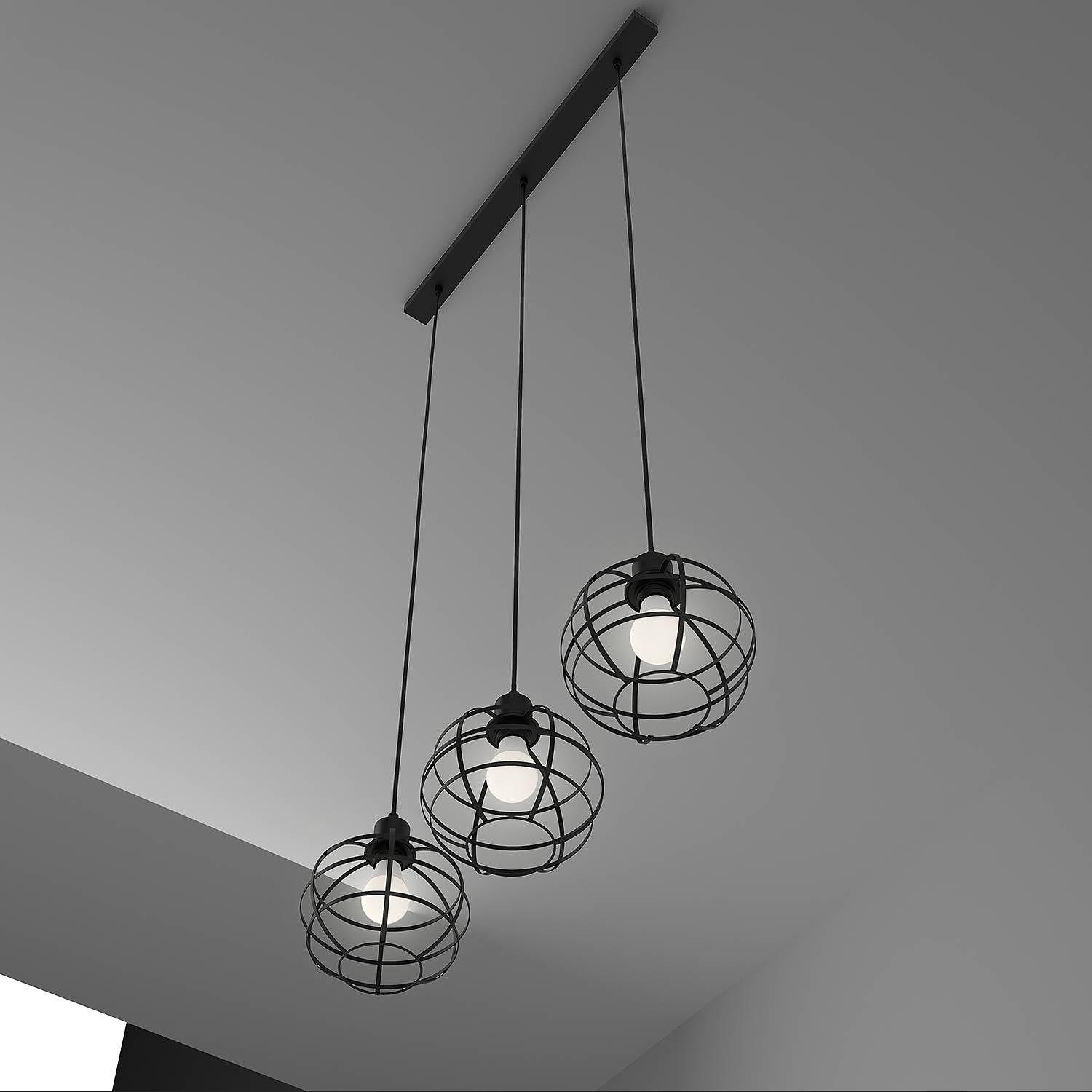 Le Vey I Pendant Lamp Iron 3-light 1