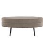 Otto Pouf Teddy Schwarz Beige  6