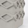 Graphic Vase Beton Grau 4