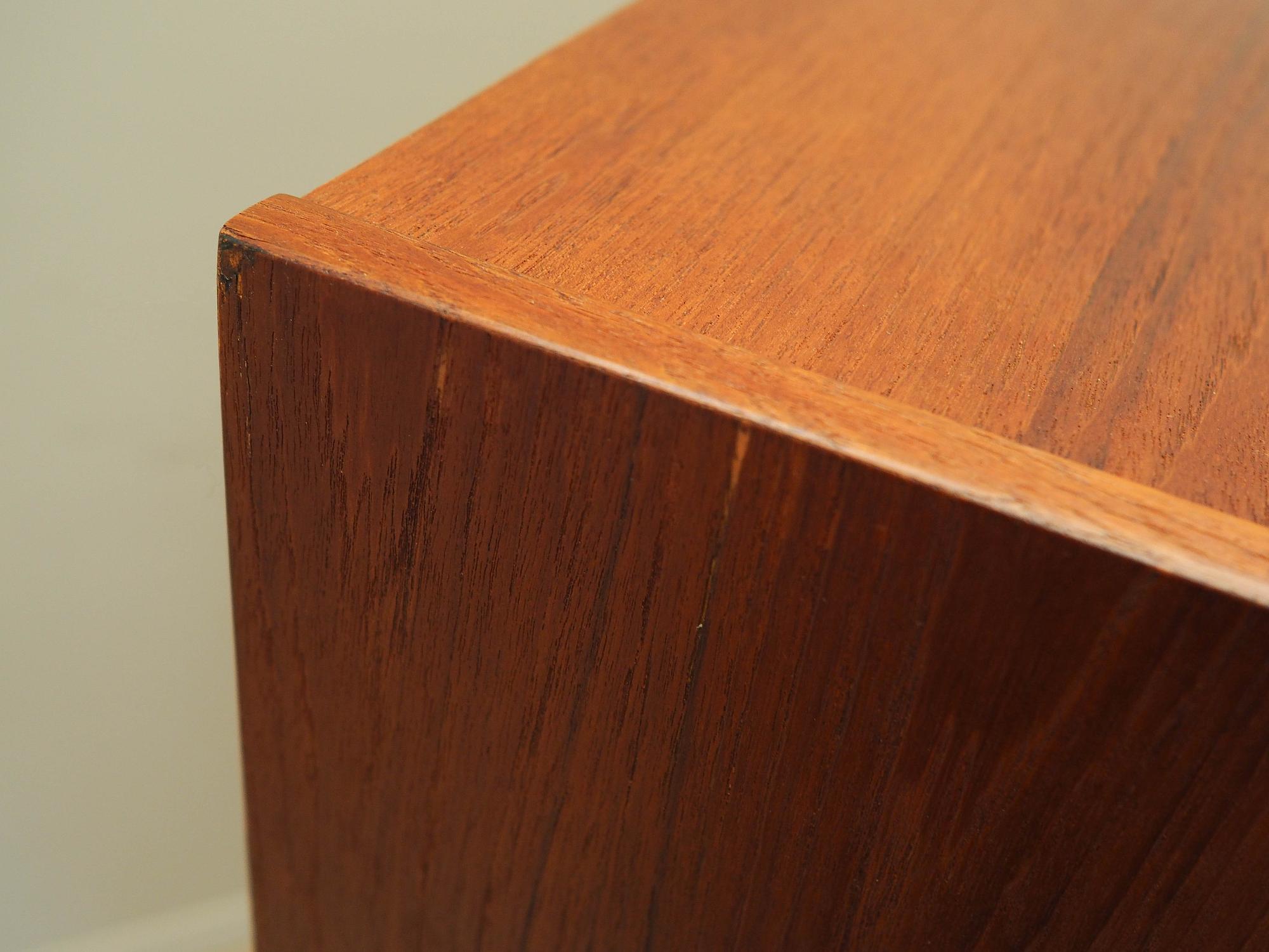 Teak-Bücherregal Braun 1960er Jahre 6