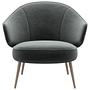 Charlotte Sessel Eiche Velvet 3032 Graugrün 1