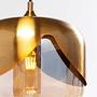 Pendelleuchte Golden Goblet 1-Flammig Glas Stahl  3