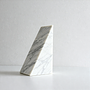 2x Bookend Carrara White Grey 3