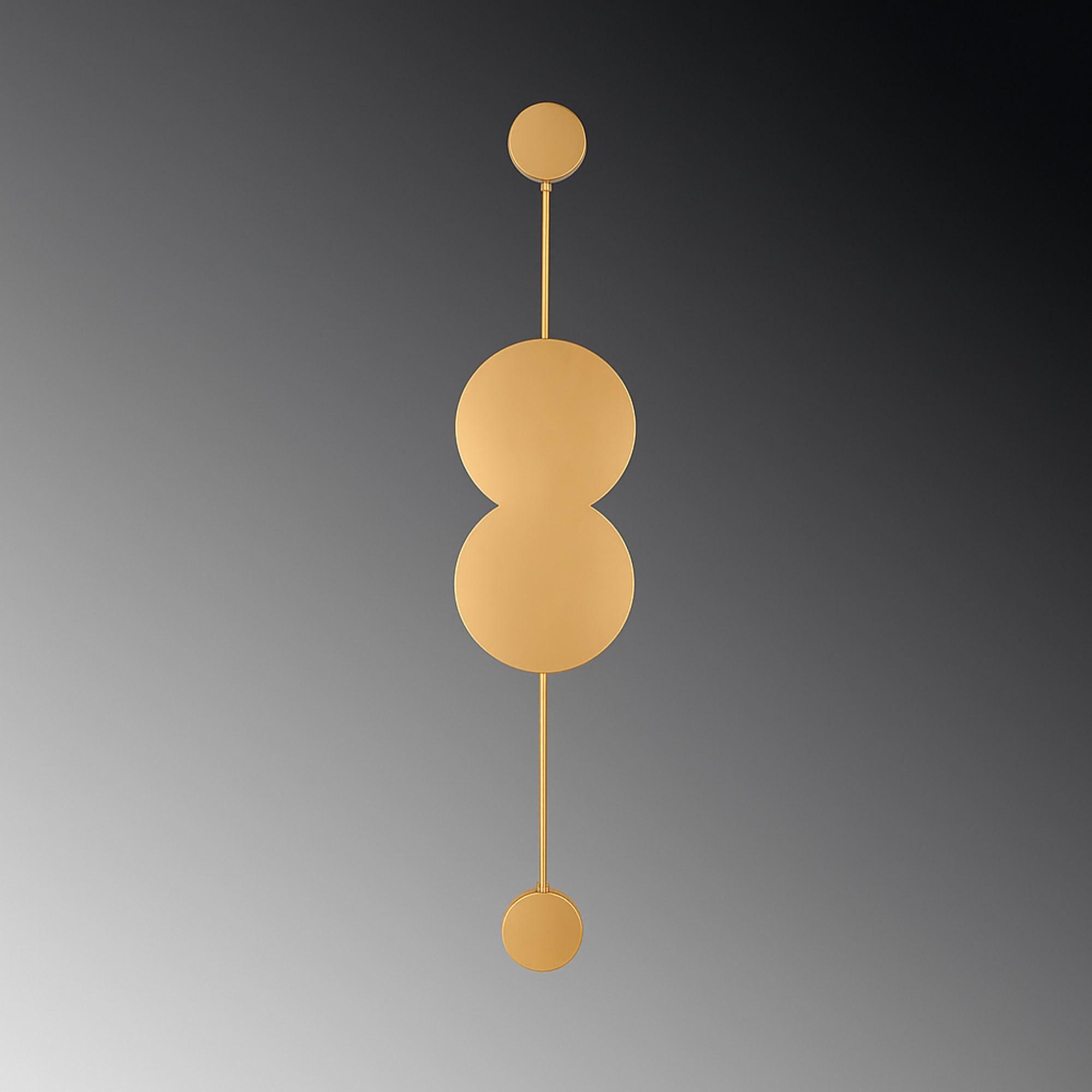 Ledos Wandleuchte Metall Gold 5