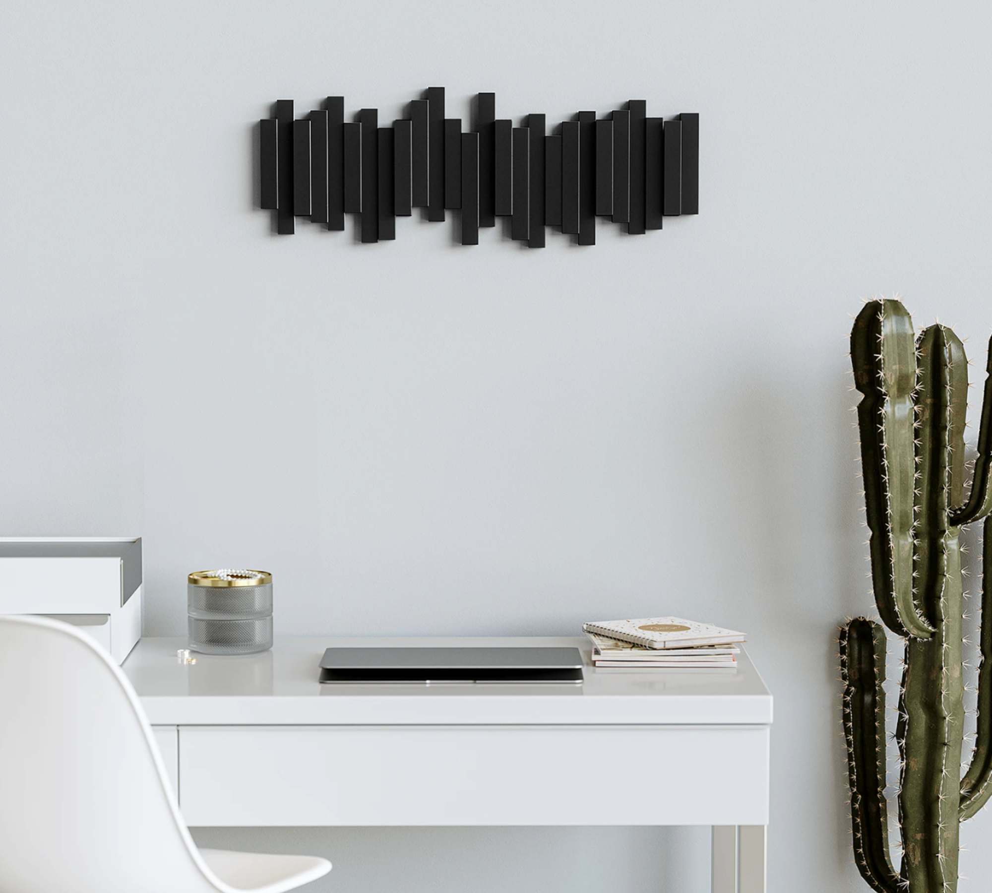Clothes rail slats Plastic Black 5