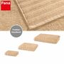 Dusch- und Strandtuch Beige Öko-Tex Standard 100 1