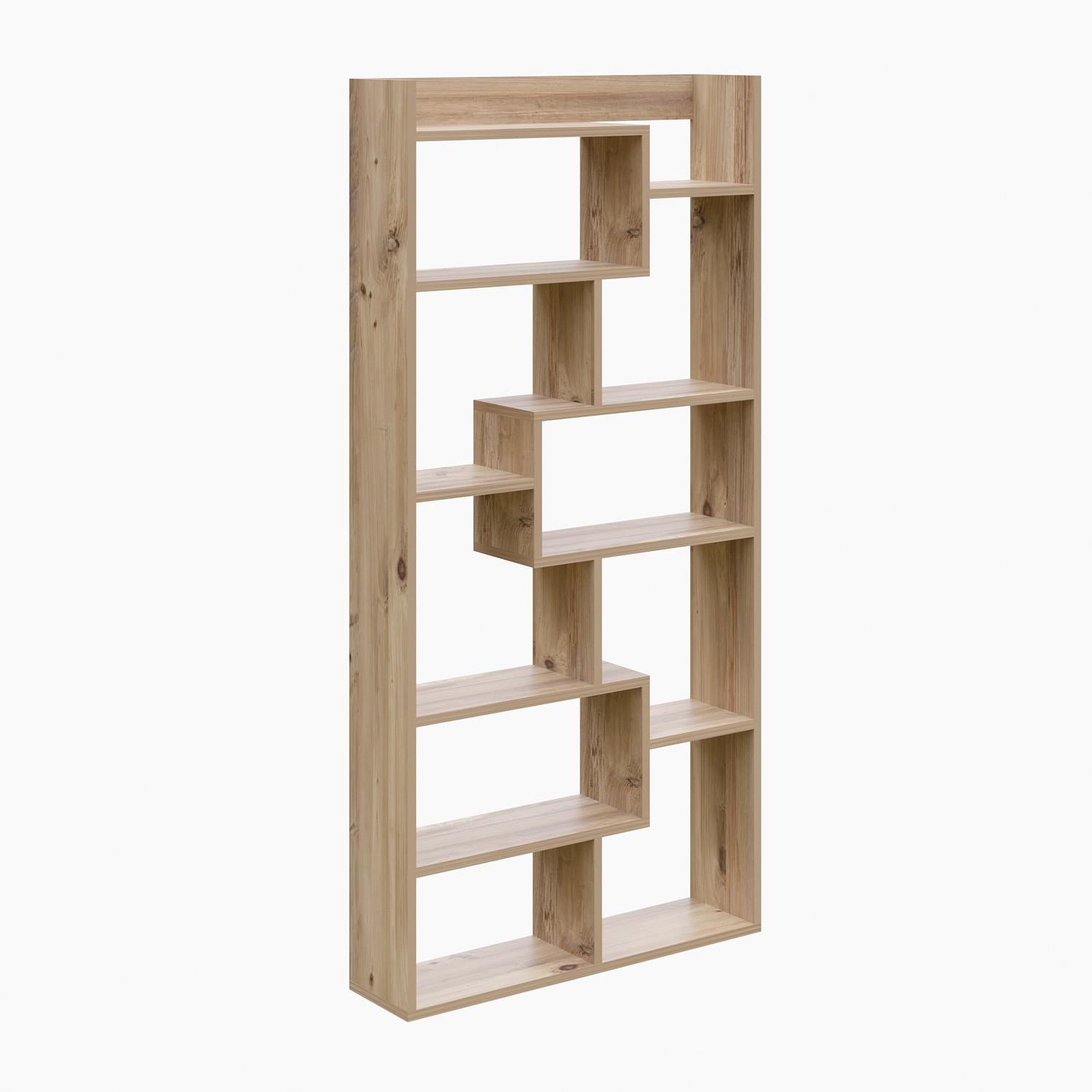 Kuttap Bücherregal Holz Pine 3