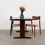 Blue Teak Chair 1960s 1