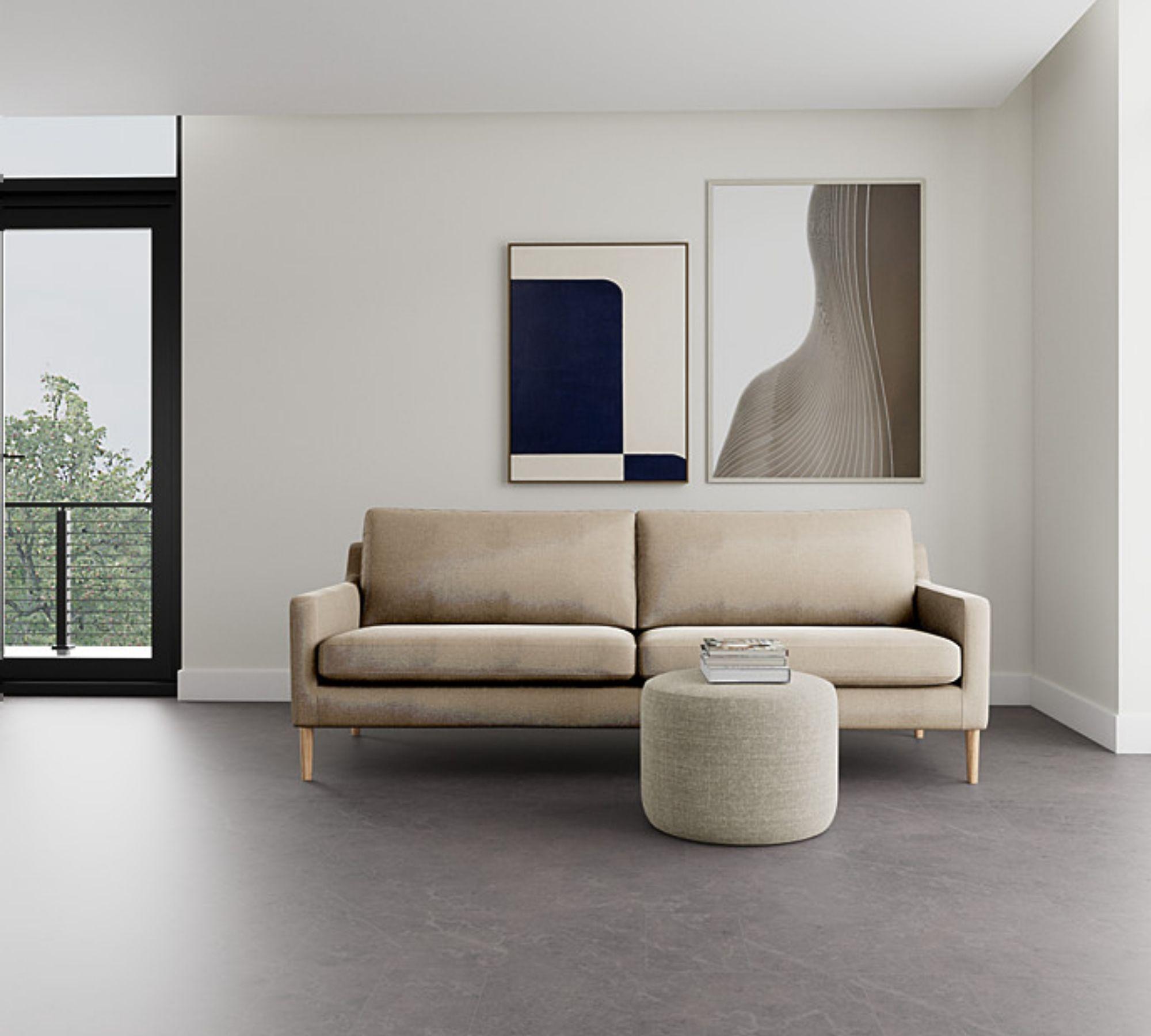 Astha Sofa 3-Sitzer Sasano Clay 1