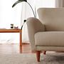 Teddy Armchair Textile White 2