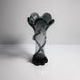 Vintage Jugendstil Vase Glas 1900er Jahre 2