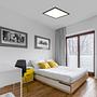LED Deckenleuchte Flight Aluminium Schwarz 45x45cm 3