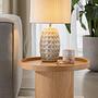 Table lamp MARLENE 1-light ceramic textile 2