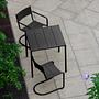 Sine Chair Stackable Black 3