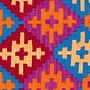 Kilim Gashgai Teppich Mehrfarbig 3