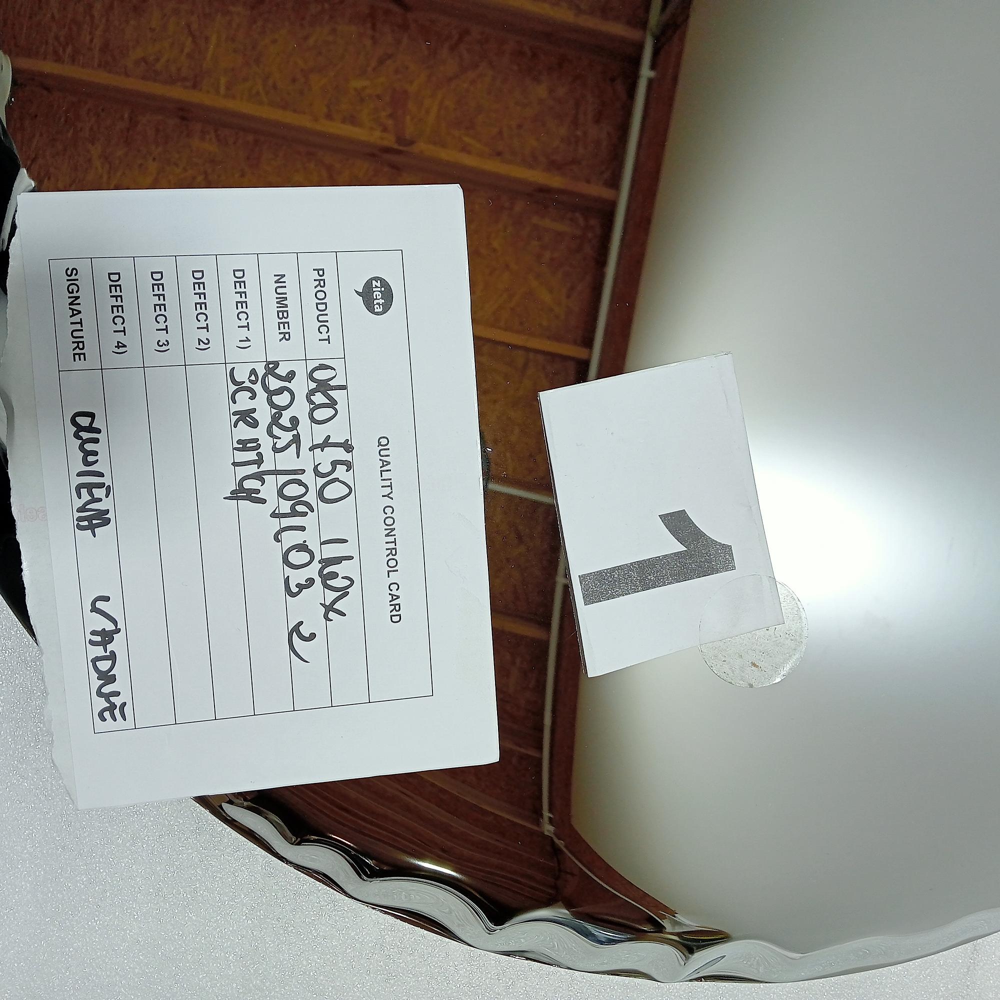 OKO Spiegel 750 Inox Poliert Edelstahl Silber 3