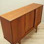 Highboard Holz Braun 1970er Jahre 6