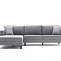 Kale Sofa Chaise Lounge Left Grey 4
