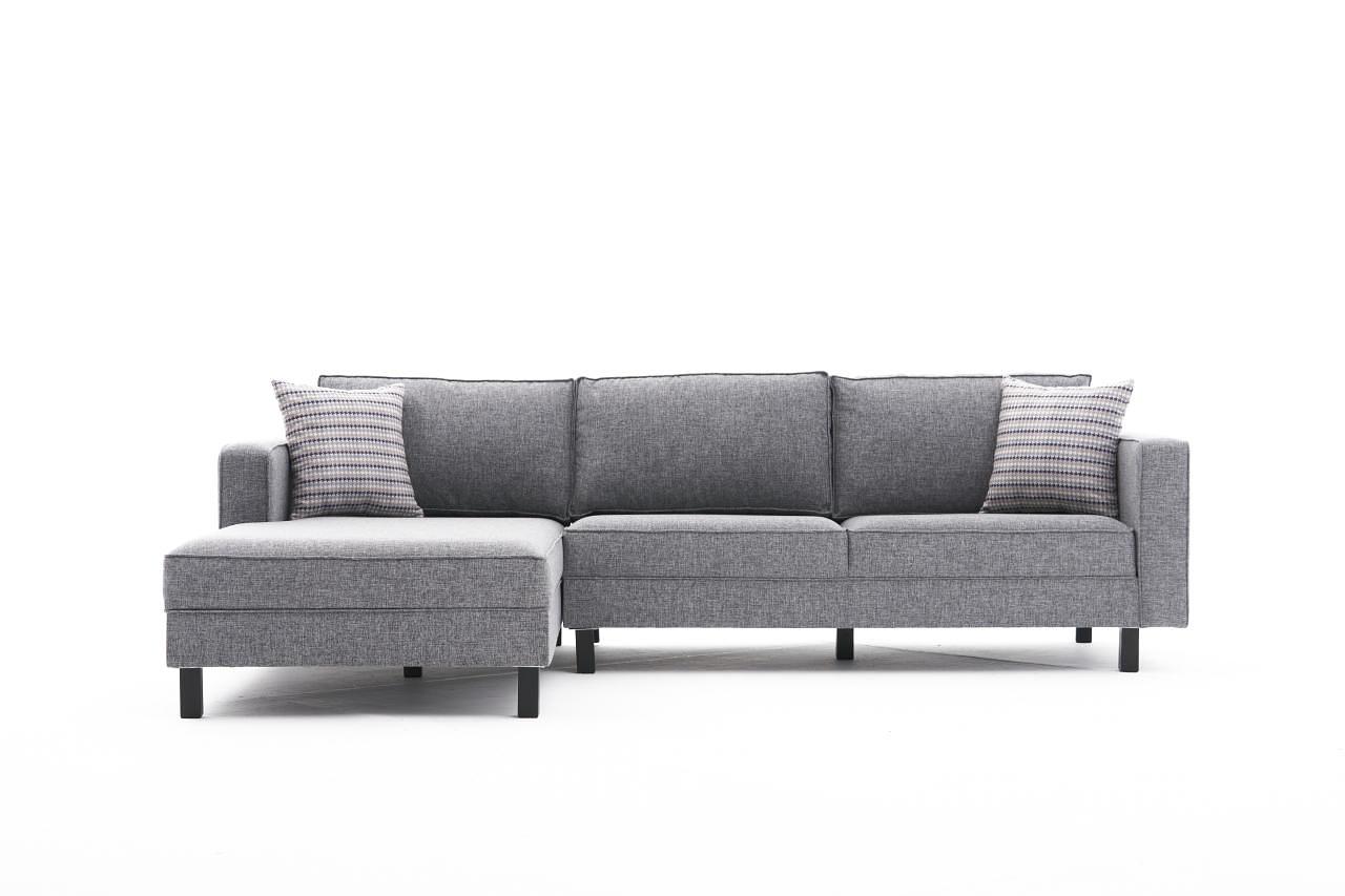 Kale Sofa Chaise Lounge Left Grey 4