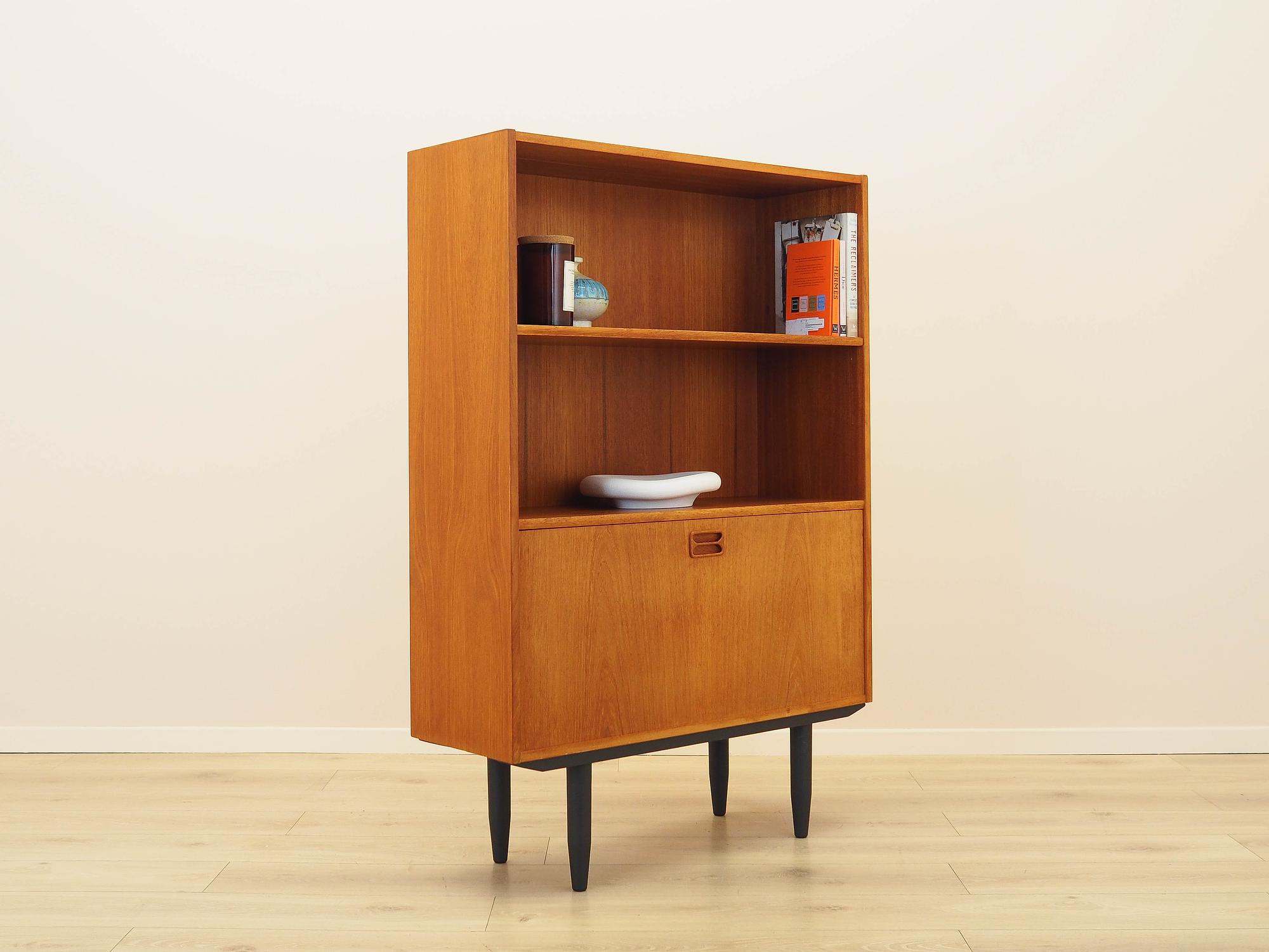 Teak bookcase 1970s 4