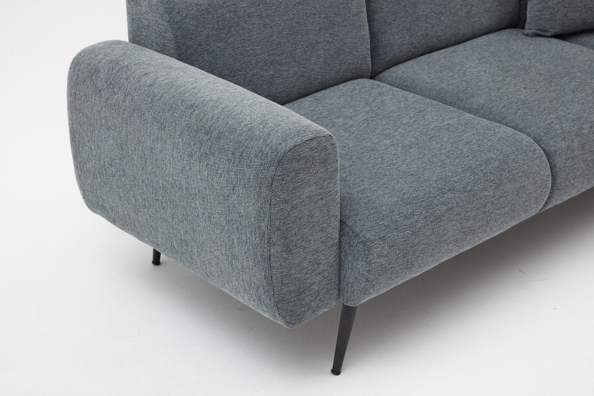 Side Sofa 3-Sitzer Anthrazit 5