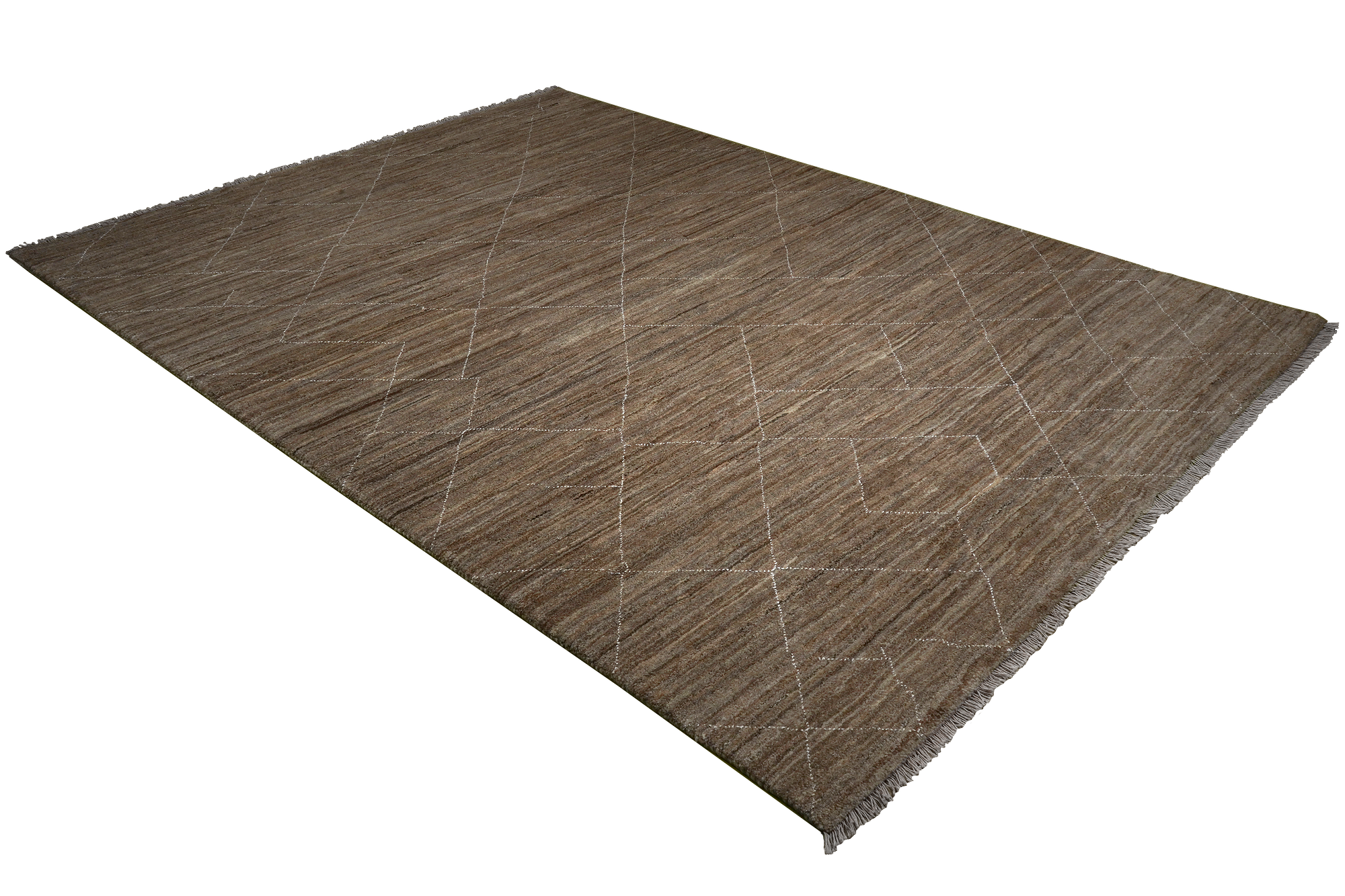 Gabbeh Basi Carpet Wool Brown 2