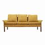 3-seater sofa yellow 1960s 0