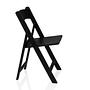 2x Travano Garden Chair Plastic Black 5