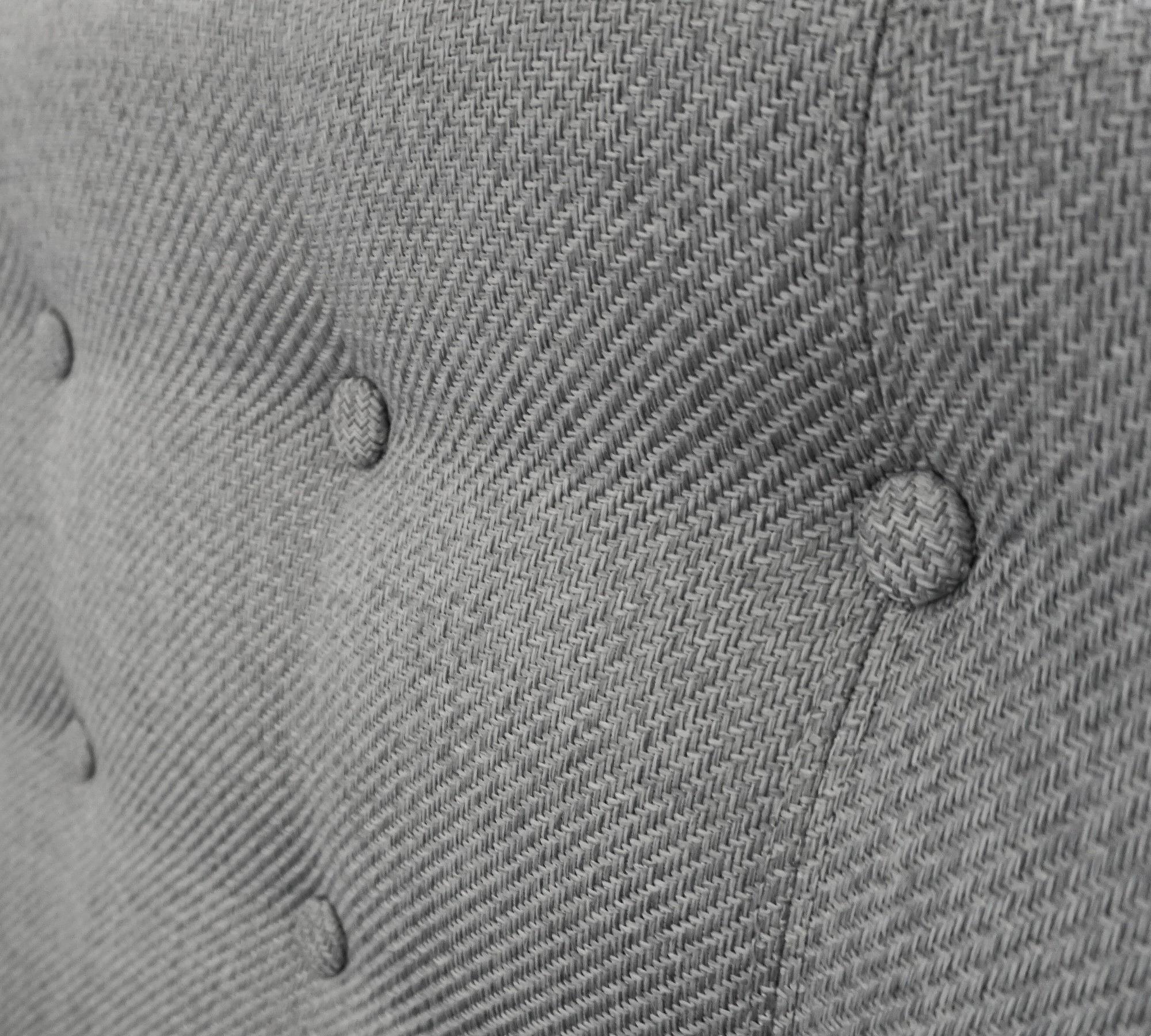 Ritchie Sofa 3-seater Chesterfield-style Pearl Grey 6